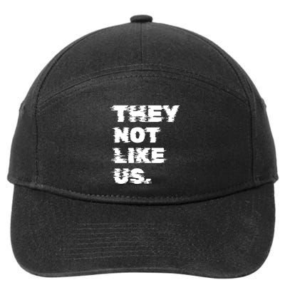They Not Like Us 7-Panel Snapback Hat