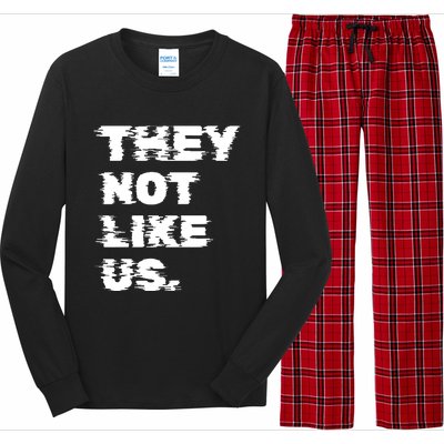 They Not Like Us Long Sleeve Pajama Set