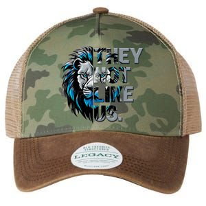 They Not Like Us Detroit Football Sports Fan Legacy Tie Dye Trucker Hat