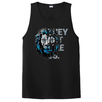 They Not Like Us Detroit Football Sports Fan PosiCharge Competitor Tank