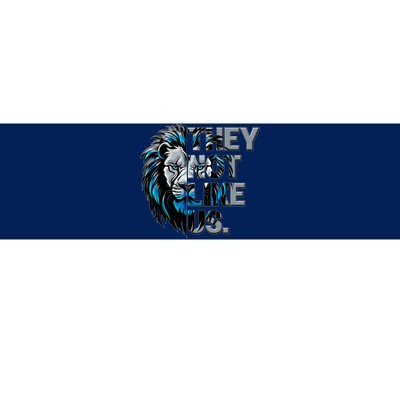 They Not Like Us Detroit Football Sports Fan Bumper Sticker