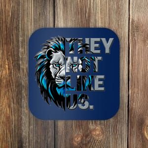 They Not Like Us Detroit Football Sports Fan Coaster