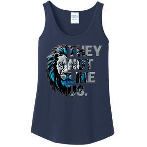 They Not Like Us Detroit Football Sports Fan Ladies Essential Tank