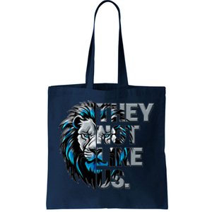 They Not Like Us Detroit Football Sports Fan Tote Bag