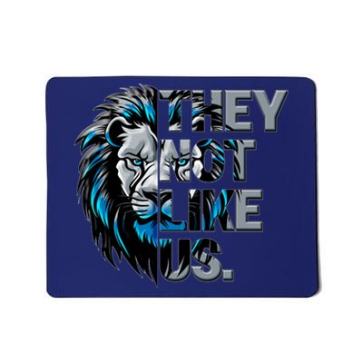 They Not Like Us Detroit Football Sports Fan Mousepad