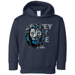 They Not Like Us Detroit Football Sports Fan Toddler Hoodie