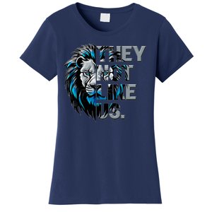 They Not Like Us Detroit Football Sports Fan Women's T-Shirt