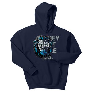 They Not Like Us Detroit Football Sports Fan Kids Hoodie