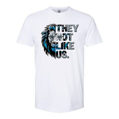 They Not Like Us Detroit Football Sports Fan Softstyle CVC T-Shirt