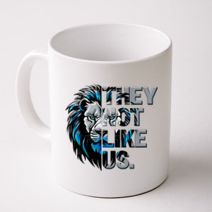 They Not Like Us Detroit Football Sports Fan Coffee Mug