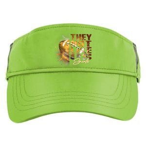 They Not Like Us Saints Adult Drive Performance Visor