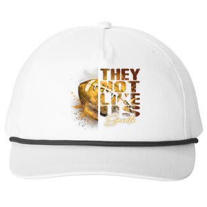 They Not Like Us Saints Snapback Five-Panel Rope Hat