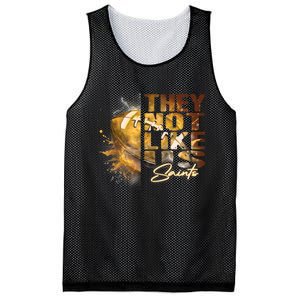 They Not Like Us Saints Mesh Reversible Basketball Jersey Tank