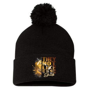 They Not Like Us Saints Pom Pom 12in Knit Beanie