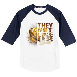 They Not Like Us Saints Baseball Sleeve Shirt