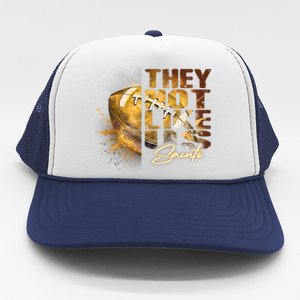 They Not Like Us Saints Trucker Hat