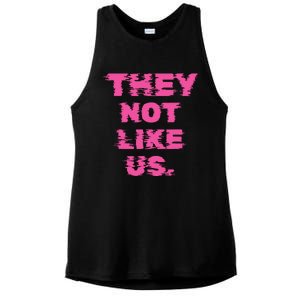 They Not Like Us Women Ladies PosiCharge Tri-Blend Wicking Tank