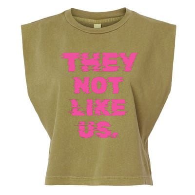 They Not Like Us Women Garment-Dyed Women's Muscle Tee