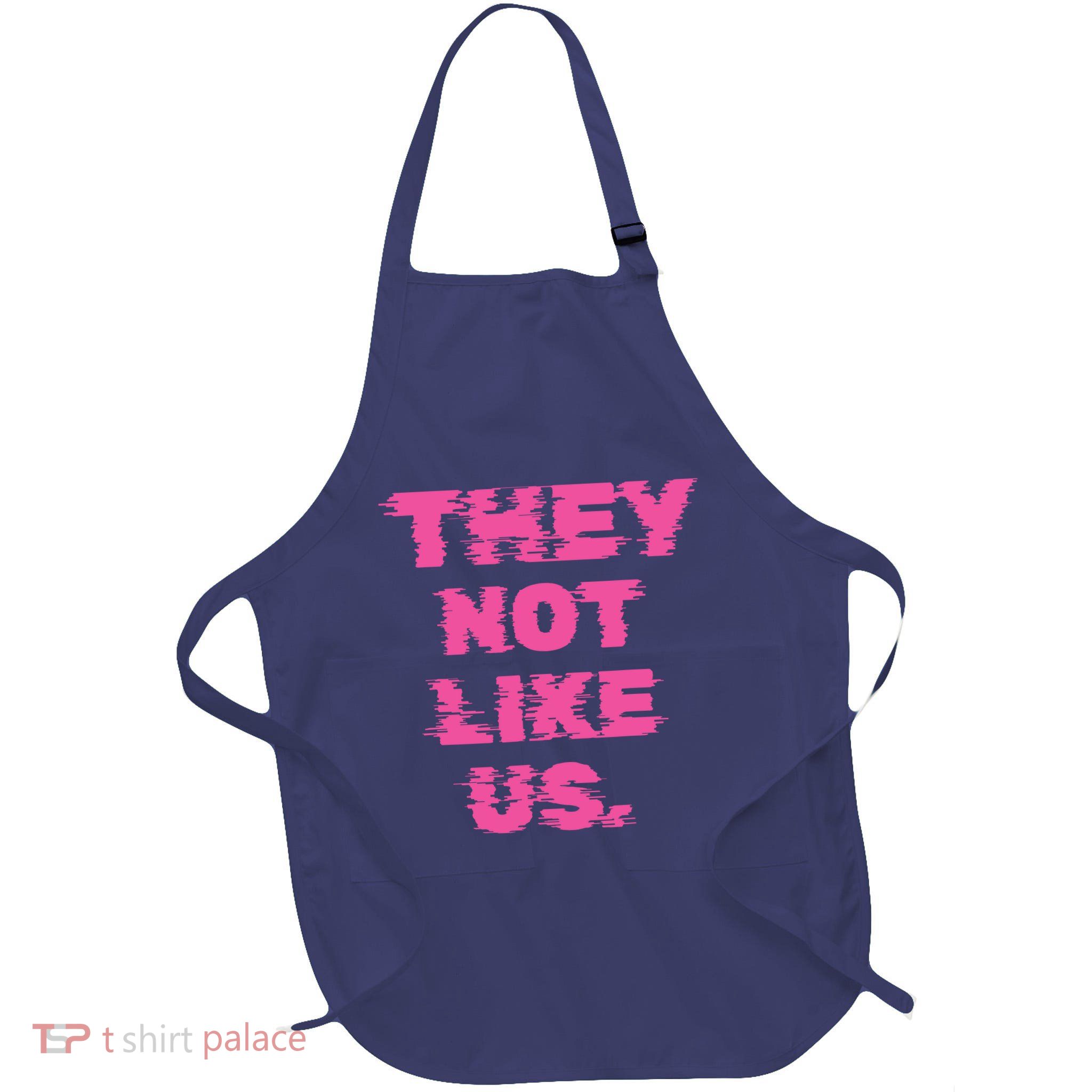 They Not Like Us Women Full-Length Apron With Pockets