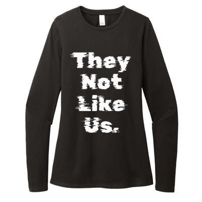 They Not Like Us Womens CVC Long Sleeve Shirt