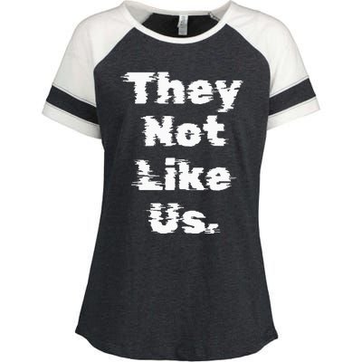 They Not Like Us Enza Ladies Jersey Colorblock Tee