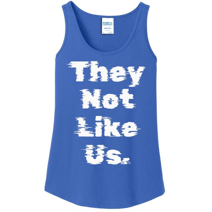 They Not Like Us Ladies Essential Tank