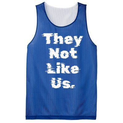 They Not Like Us Mesh Reversible Basketball Jersey Tank