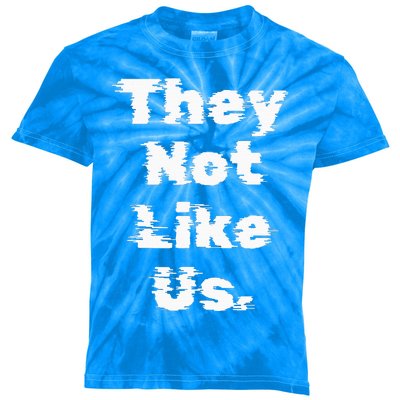 They Not Like Us Kids Tie-Dye T-Shirt