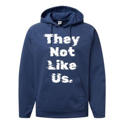 They Not Like Us Performance Fleece Hoodie