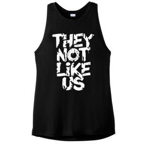 They Not Like Us Ladies PosiCharge Tri-Blend Wicking Tank