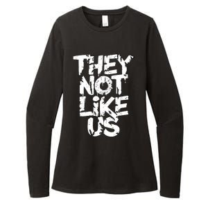 They Not Like Us Womens CVC Long Sleeve Shirt