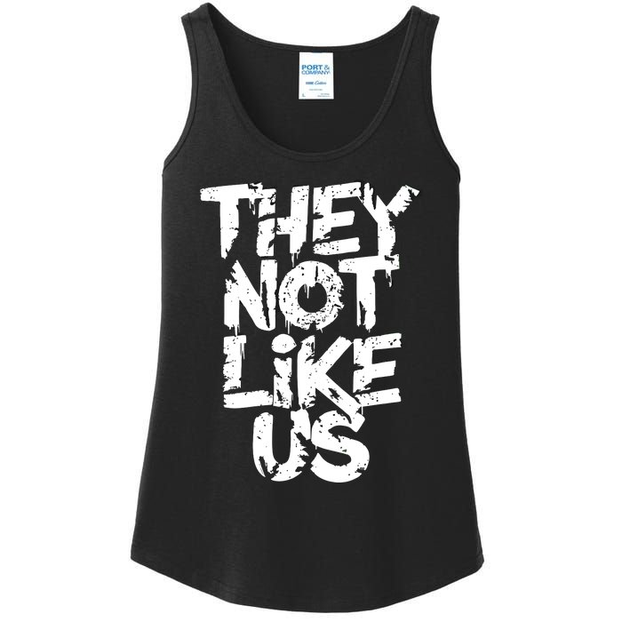 They Not Like Us Ladies Essential Tank