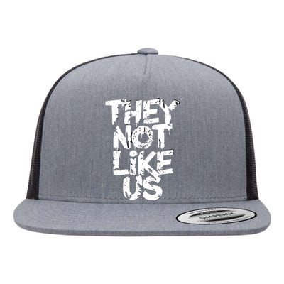 They Not Like Us Flat Bill Trucker Hat