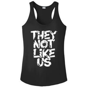 They Not Like Us Ladies PosiCharge Competitor Racerback Tank