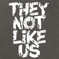 They Not Like Us Cotton Canvas Backpack