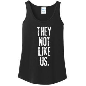 They Not Like Us Ladies Essential Tank