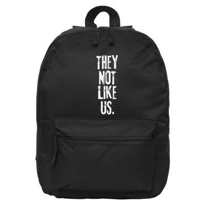 They Not Like Us 16 in Basic Backpack