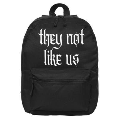 They Not Like Us 16 in Basic Backpack