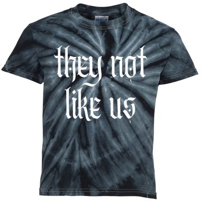 They Not Like Us Kids Tie-Dye T-Shirt