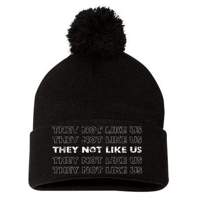 They Not Like Us Pom Pom 12in Knit Beanie