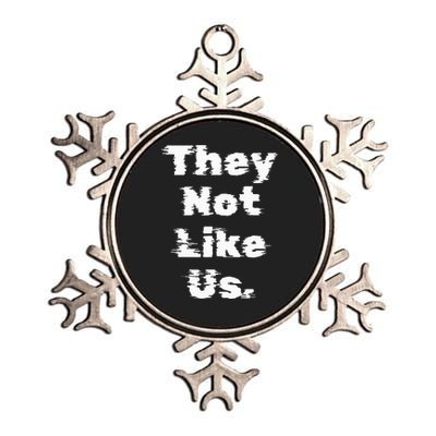 They Not Like Us Metallic Star Ornament