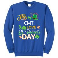 This Nurse Love St Patrick's Day Cmt One Lucky Nurse Gift Sweatshirt