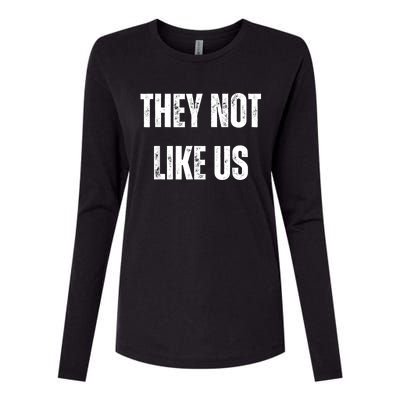 They Not Like Us Ov Hoe Ov Ho Womens Cotton Relaxed Long Sleeve T-Shirt