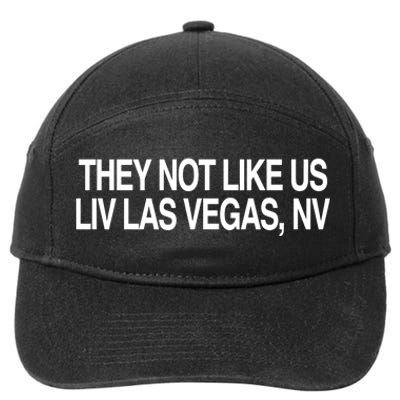 They Not Like Us Livlas Vegas 7-Panel Snapback Hat