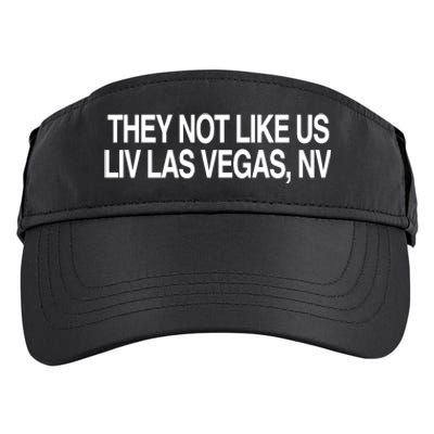 They Not Like Us Livlas Vegas Adult Drive Performance Visor