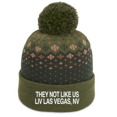 They Not Like Us Livlas Vegas The Baniff Cuffed Pom Beanie