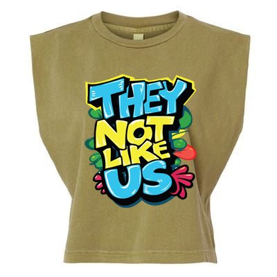 They Not Like Us Garment-Dyed Women's Muscle Tee