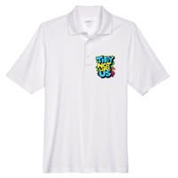 They Not Like Us Men's Origin Performance Pique Polo