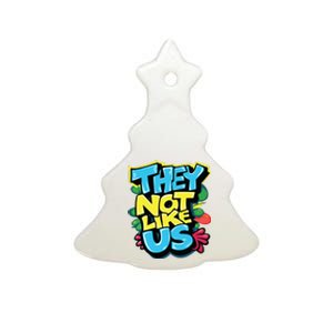 They Not Like Us Ceramic Tree Ornament