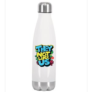 They Not Like Us Stainless Steel Insulated Water Bottle